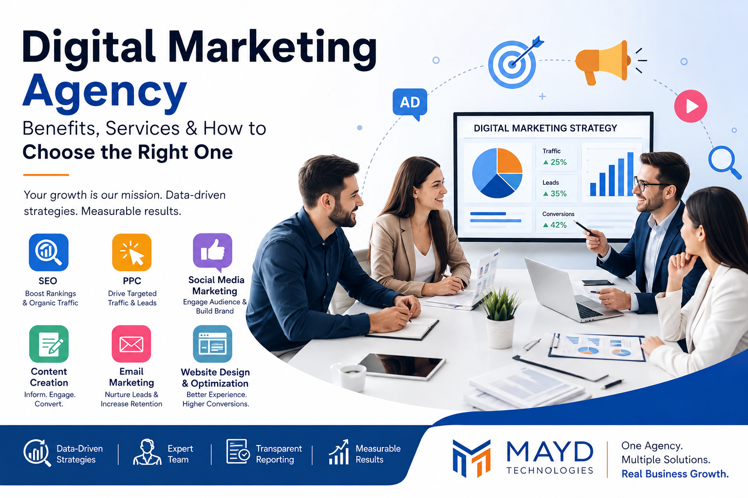 Digital Marketing Agency: Benefits, Services & How to Choose the Right One