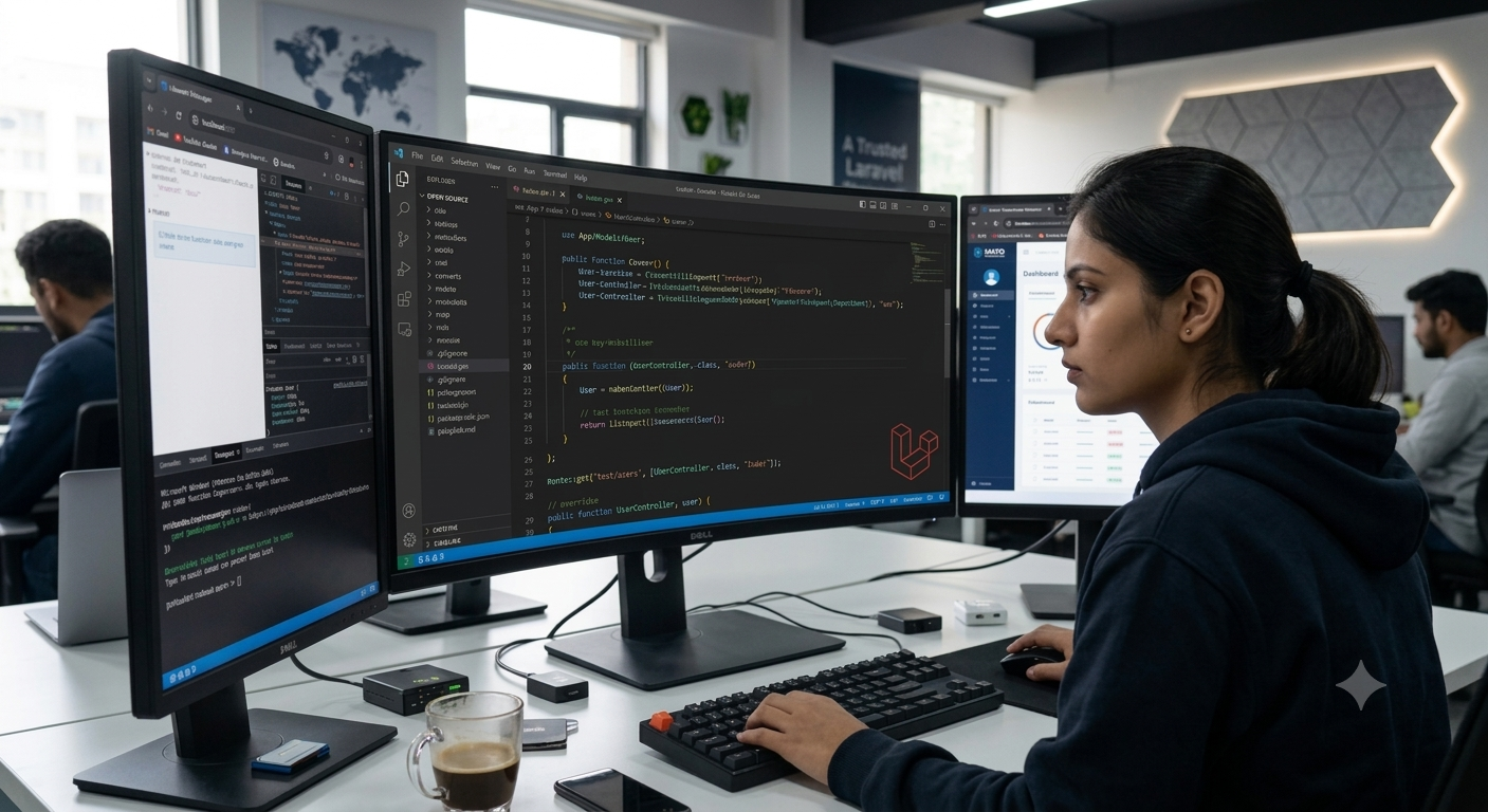 Laravel Website Development Company in Lucknow | Mayd Technologies